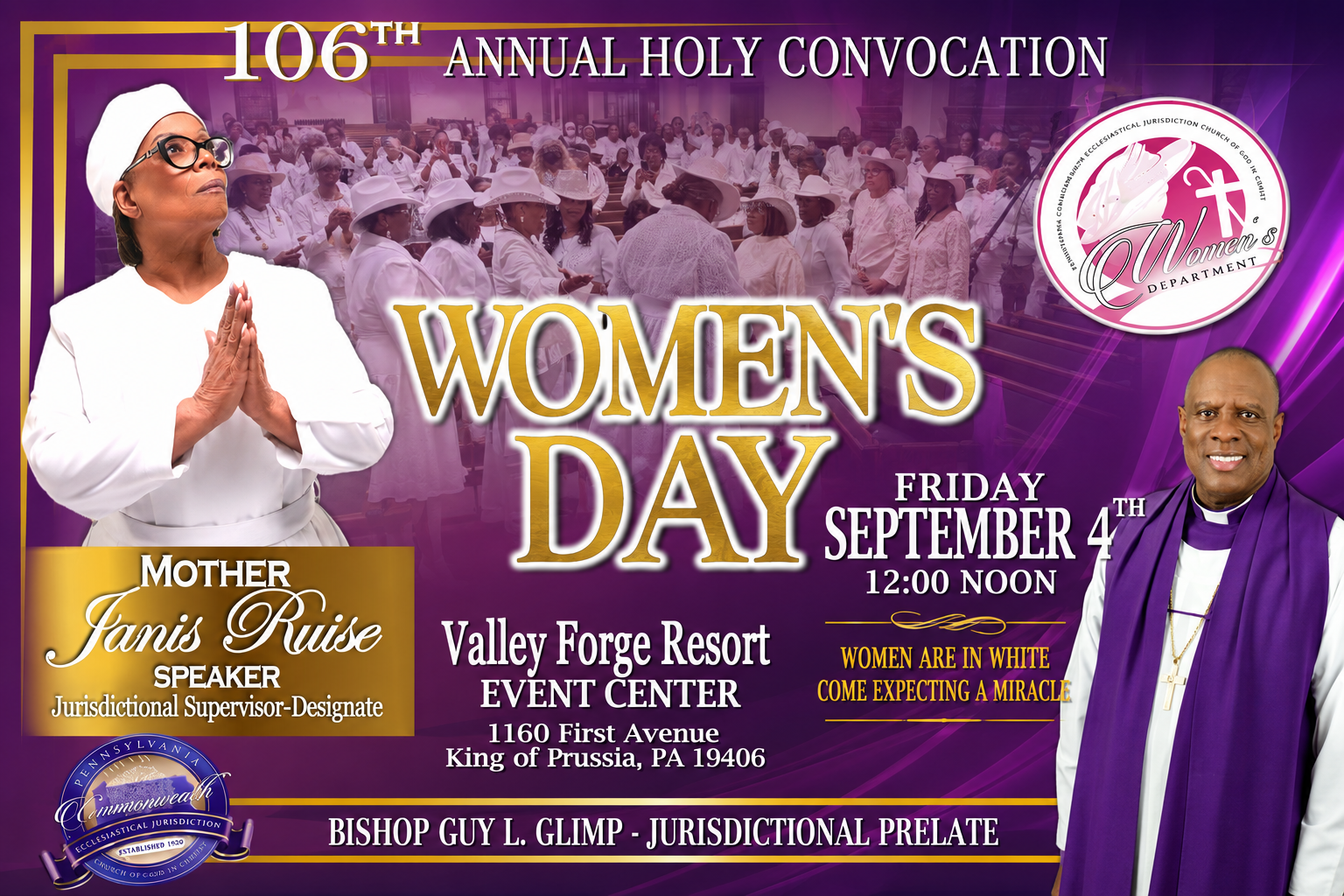 106th Holy Convocation Women's day